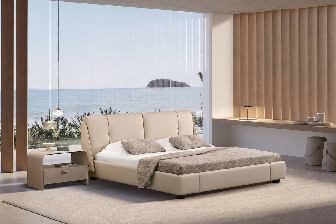 The Yoko Night Bed by Gabriele Ghetti for Gamma Arredamenti The Yoko Night Bed by Gabriele Ghetti for Gamma Arredamenti