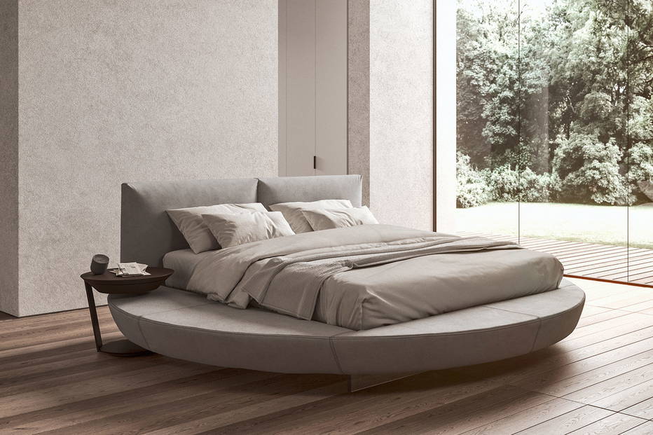 Zero bold bed with Point end table