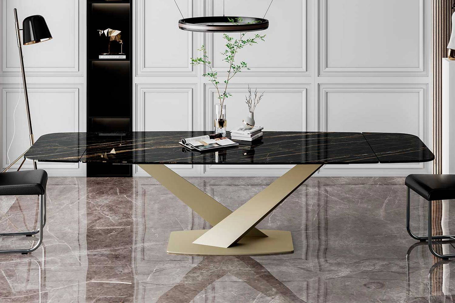 Zeus dining table by Naos
