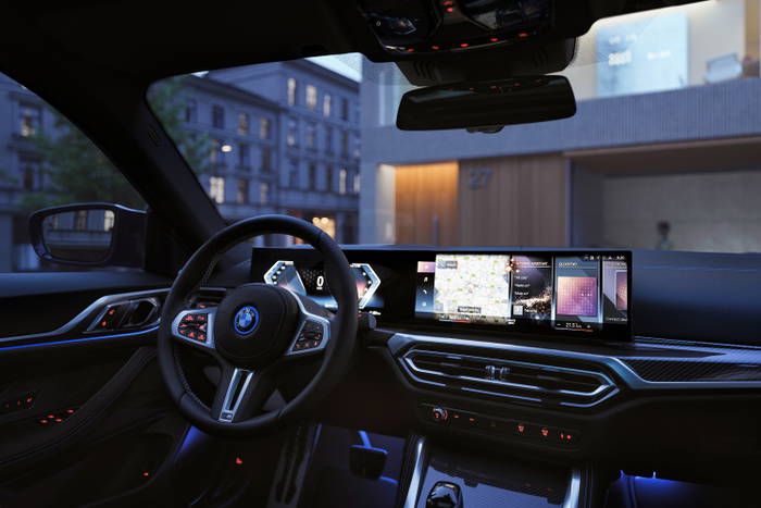 BMW and Qlocktwo collaboration
